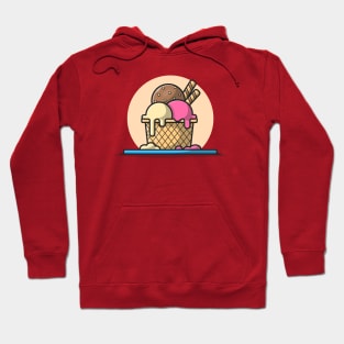 Ice Cream Scoop Hoodie